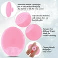 thumbnail image 5 of Silicone Face Scrubber,Soft Silicone Facial Cleansing Brush,Facial Exfoliator Brush,Wash Massage Pore Blackhead Removing Exfoliating Scrub for Deep Cleaning Skin Care (3 Pack), 5 of 10