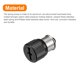thumbnail image 5 of 5uds Tornillos de Computadora Unique Bargains M6-1x10.41mm Inoxidable Acero Cabeza Moleteada Resorte Cargado Auto-Remachado Panel Sujetadores Negro, 5 of 6