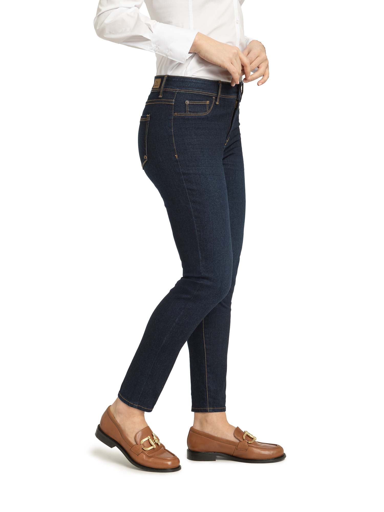 Jordache Women's and Women's Plus Essential High Rise Super Skinny Jean, Available in 28", 30" Inseams, Sizes 2-22
