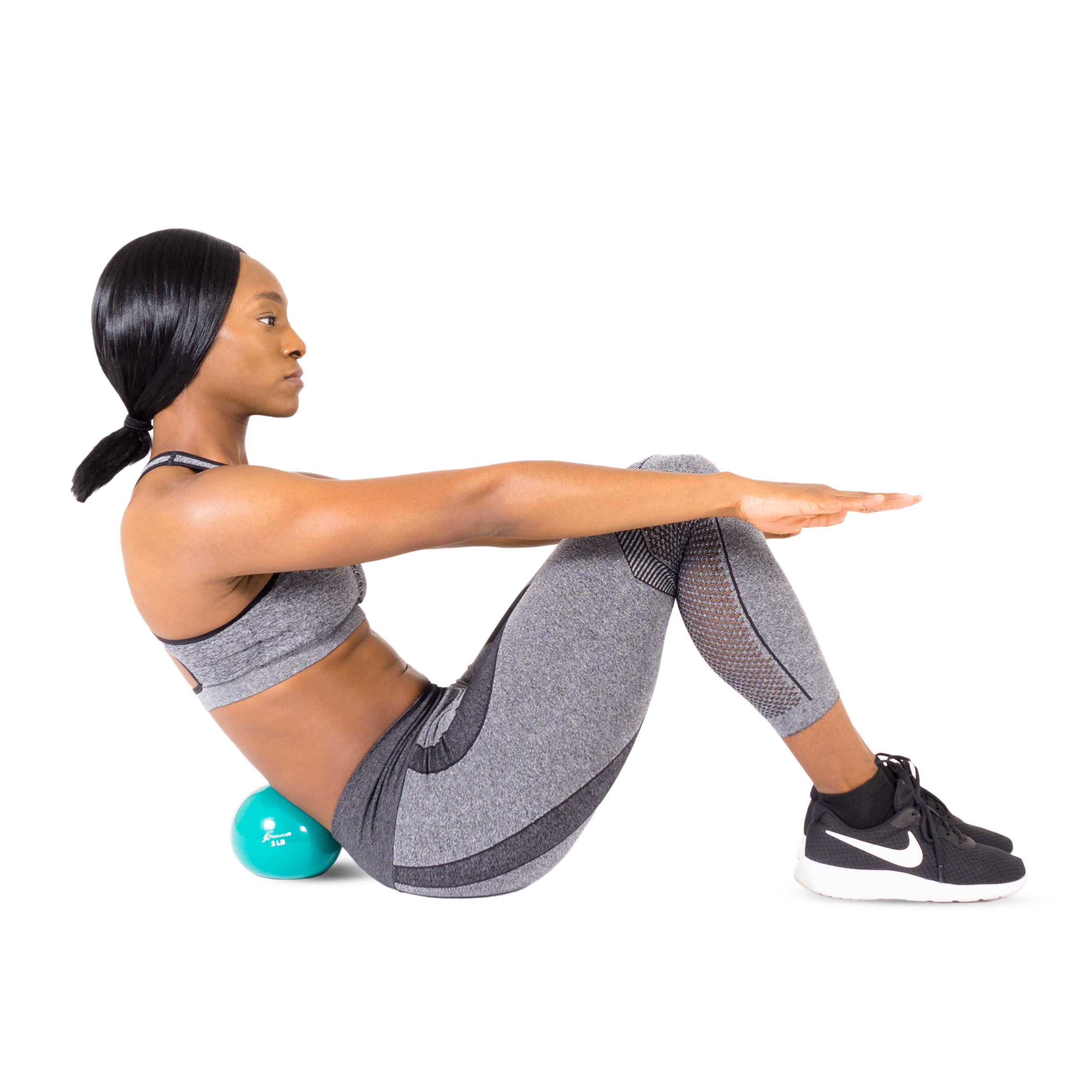 ProsourceFit Weighted Toning Exercise Hand Balls for Pilates & Yoga - image 3 of 6