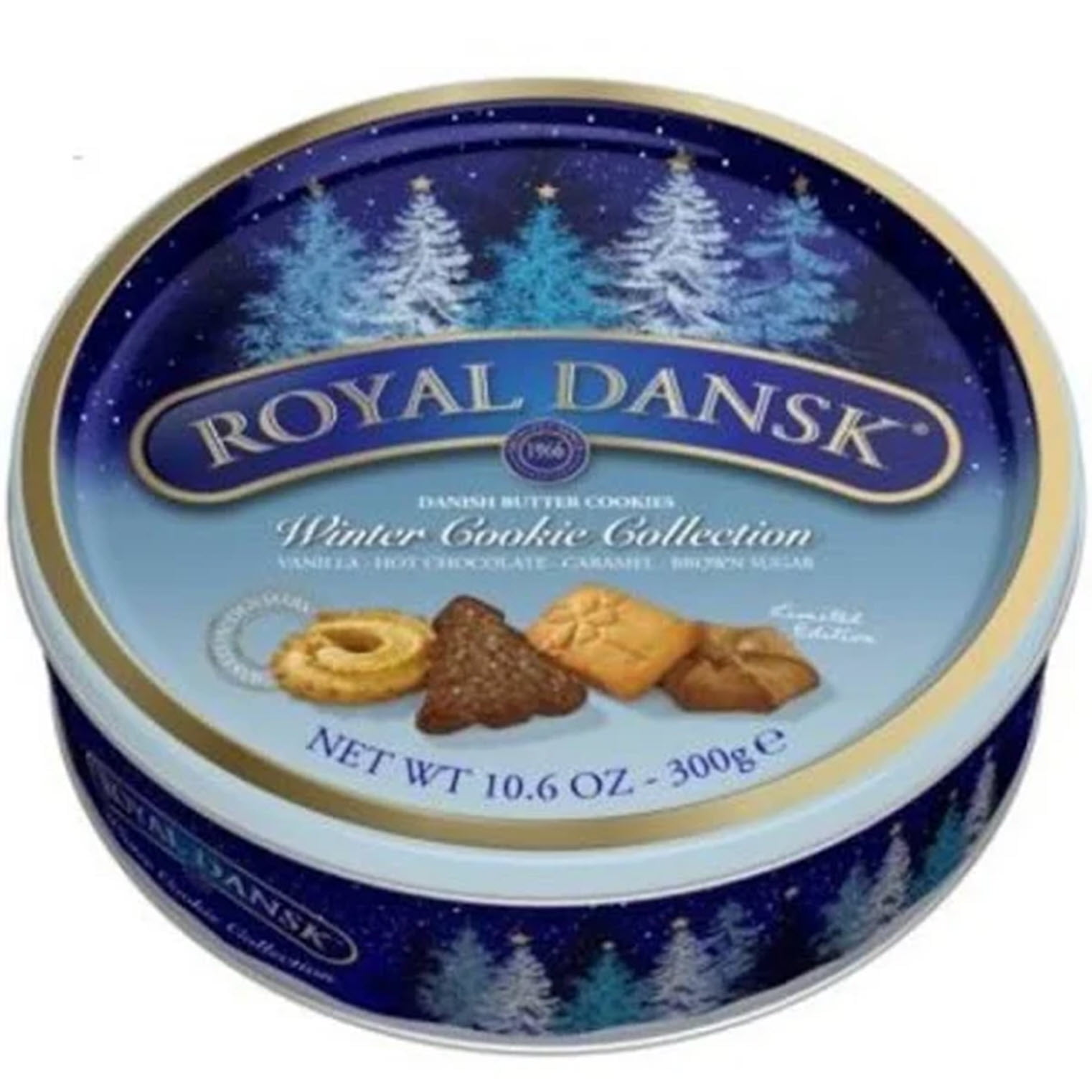 Royal Dansk Butter Cookies Winter Cookie Collection Cookie Tin