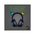 thumbnail image 2 of Razer Kraken Kitty Wired USB Gaming Headset THX Spatial Audio Black, 2 of 11
