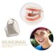thumbnail image 3 of SKU: 230600Color adicional Hip-Hop Halloween Frenos dorados Frenos un diente Hip-Hop TeethGrills Frenos hip-Hop chapados en oro Dientes individuales (Plata) Plata, 3 of 9
