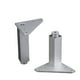 thumbnail image 2 of Patas de gabinete cuadradas Patas de gabinete de muebles de aleación de aluminio Patas de gabinete Mueble de baño Mueble de TV Columna de soporte Mesa de café Viga de cama Elevación, 2 of 3