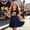 Dark Blue, variant on 4th of July Dresses for Girls USA Patriotic Dress American Flag A Line Dress Independence Day Outfit(Red2,6-7 Years)