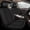 033-BLACK, variant on DIKSOAKR Car Seat Covers Full Set Fit for Hyundai Ioniq 2017-2024 2025: 5 Seat Auto Interior Accessories, Ice Silk - Faux Leather Breathable Vehical Car Seat Protector(Black&Beige)