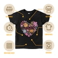thumbnail image 4 of Bella Canvas Happy Floral Mother’s Day for Moms and Women Short Sleeve tee, 4 of 5