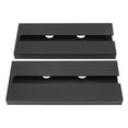 thumbnail image 4 of 2Pcs Black Red Wine Glass Holder Self Adhesive Plastic Wine Glass Rack Hanging Shelf for Bar Kitchen, 4 of 14
