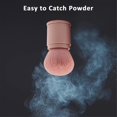 thumbnail image 3 of Retractable Foundation Makeup Brush, Travel Kabuki Makeup Brush Portable Liquid Foundation Brush With Cover Perfect For Blending Liquid, Cream Or, 3 of 5