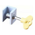 thumbnail image 1 of Kenally Cerradura para puerta de ventana corredera de aleación de aluminio, fijación portátil, cerraduras de seguridad para sala de estar Herramientas y ferretería, 1 of 6