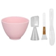 thumbnail image 2 of Facial  Mixing Bowl Set With Measuring Cup Spoon, Soft Brush, And Lengthened Stick For DIY Homemade Facial , Large Area Repair Cream Application, Paint Mixing, 2 of 8