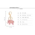 thumbnail image 2 of Colgante en forma de elefante, llavero para mascota, colgante de elefante, recuerdos de boda para invitados, billetera para llaves, llaveros, decoración del coche, divertido para niños, 2 of 5