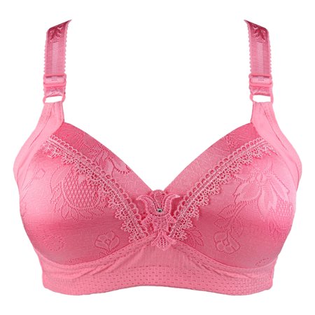 

Women s Plus Size Lace Unlined Underwire Bra Casual Lace Floral Underwear Sets for Women Lightweight Comfy Everyday Bras
