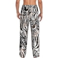 thumbnail image 7 of Salouo Leopard And Zebra Print Pajama Pants for Men, Lounge Pants Elastic Waistband Casual Men's sleepwear Loungewear Sleep Pajama Pant -X-Large, 7 of 7
