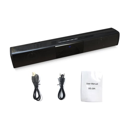 Soundbar STARWAVE 20W Con 4 Altoparlanti, Audio 3D Surround, Connessioni RCA/AUX/USB E Alta Fedeltà Sonora