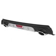 thumbnail image 2 of FAGINEY Car Refitting Rear Bumper Lip 2‑Outlet Dual Color Diffuser With Reflective Strip Fit For Vios 14‑16 Car Bumper Lip, 2 of 8