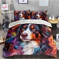 thumbnail image 2 of 3 Pieces Duvet Cover Set Nova Scotia Duck Tolling Retriever Dog 3D Print Bedding 1 Duvet Cover 2 Pillowcases Natural Animals Comforter Sets Soft Breathable for Boys Girls Children iPmLLA, 2 of 6