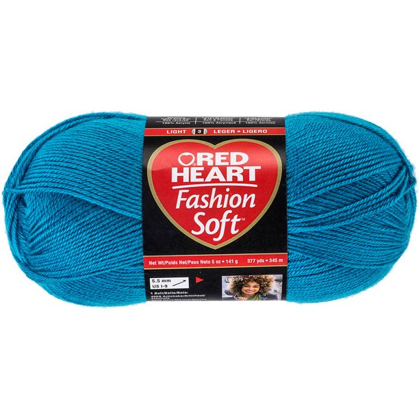 Red Heart Fashion Soft Yarn, Caribbean