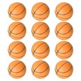 thumbnail image 2 of Pelota antiestrés, 12 piezas, 6,3 cm, pelota elástica para parque infantil, pelota elástica EVA, muy versátil, 2 of 9