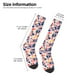 thumbnail image 2 of Fotbe Abstract Leopard Print Calcetas Divertidas Estampadas para Hombre y Mujer, Calcetas de Algodón hasta la Rodilla para Caminar, Correr, Enfermería y Embarazo, 2 of 6