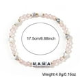 thumbnail image 2 of SEPARQI Little Words MAMA Bracelet, Acrylic & Crystal Beads, Choose Your Size Jewelry Handmade, 2 of 5
