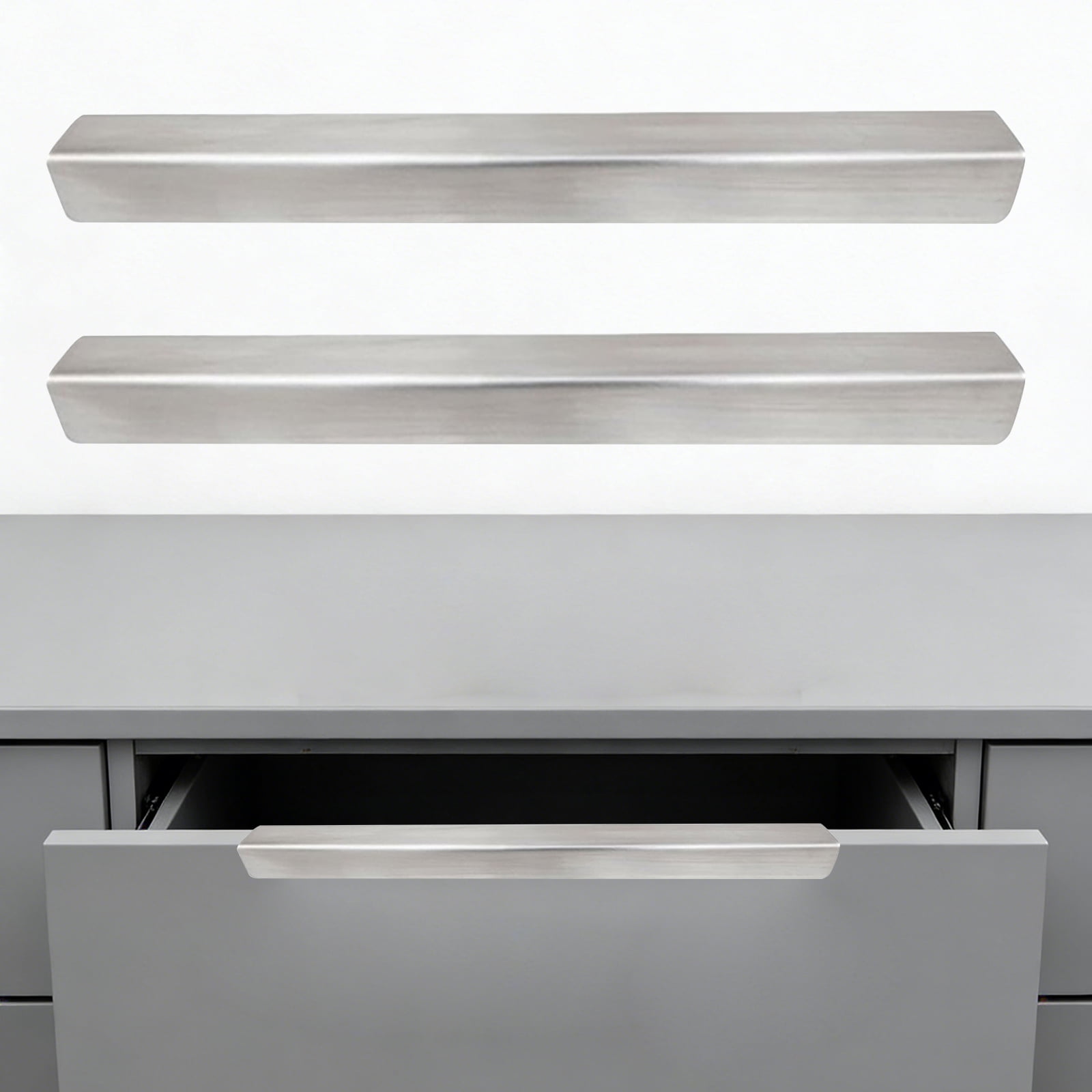 Strong Steel Cabinet Edges Covers Drawer Guard Strips Upgrades for Drawer Defense & Water Damage Prevention