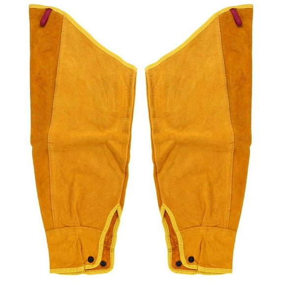 2pcs 21.6 inch Imitation Leather Welding Sleeves Protective Heat Arm Sleeve Tool