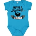 thumbnail image 3 of Inktastic I Have a Fuzzy Daddy Beard Boys or Girls Baby Bodysuit, 3 of 5