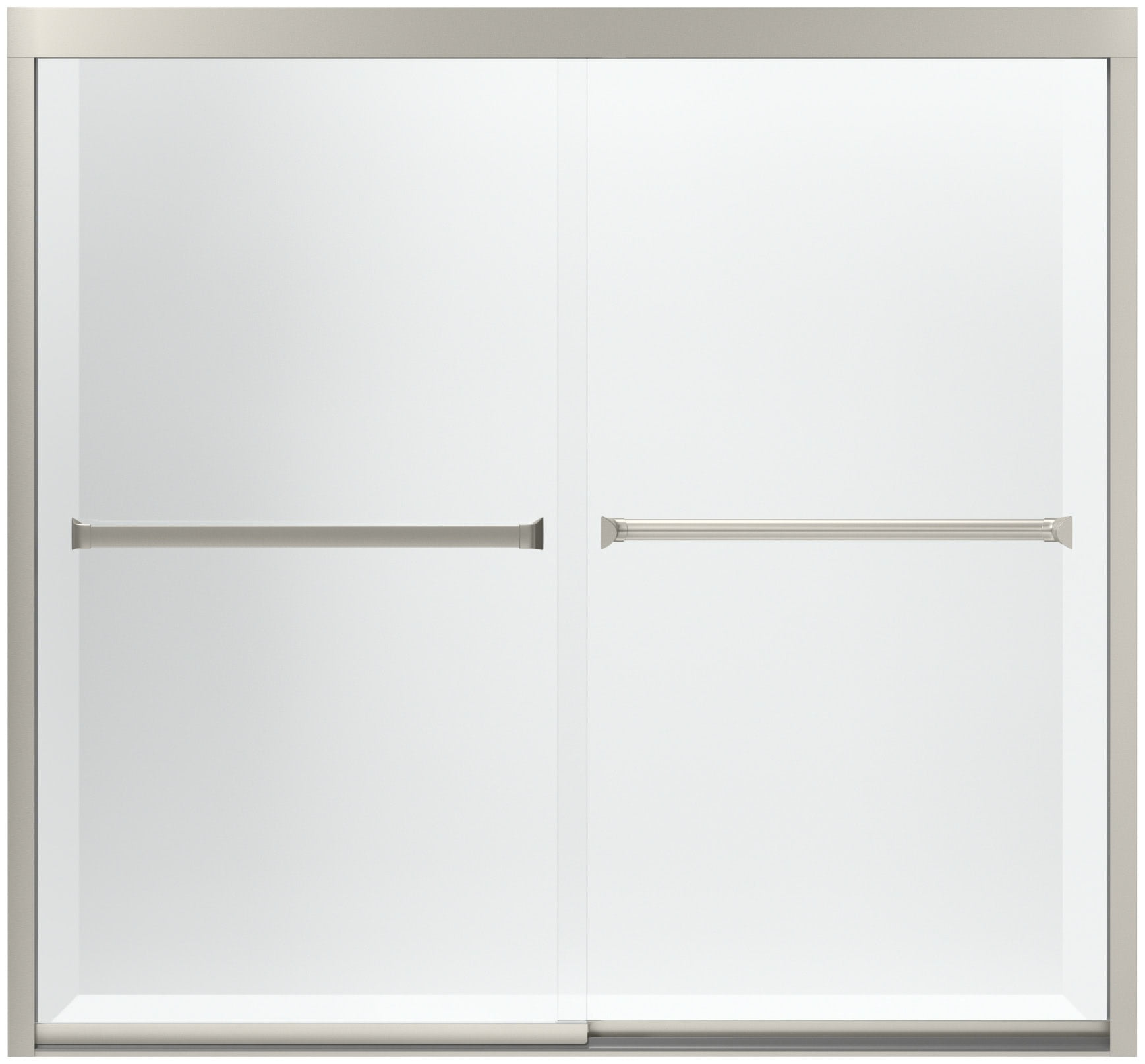 Sterling 581005 59adr G03 Meritor 54 375 59 375 W X 55 125 H Frameless Bathtub Door Available In Various Colors