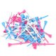 thumbnail image 2 of Titular De Tee De Golf 50pcs Ball Nail Portable Golf Ball Nail Tees Ayudas para entrenamiento deportivo (Multicolor) Likrtyny Para Estrenar, 2 of 6