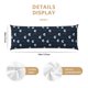 thumbnail image 3 of Fotbe Night Forest Wolf Funda para Almohada Corporal con Diseño, Funda de Microfibra Ultrasuave de 20x54 Pulgadas, Ropa de Cama Elegante, 3 of 7