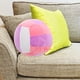 thumbnail image 2 of Almohada de peluche de voleibol, juguete para tirar, almohada de viaje para dormir con forma de voleibol deportivo, 2 of 7