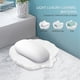 thumbnail image 4 of Jabonera de baño con molde de concha, jabonera de cerámica, soporte para jabón para el hogar, 4 of 7