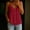 Red, variant on Women's Casual Sleeveless V-Neck Solid Color Shirt Top for Spring and Summer