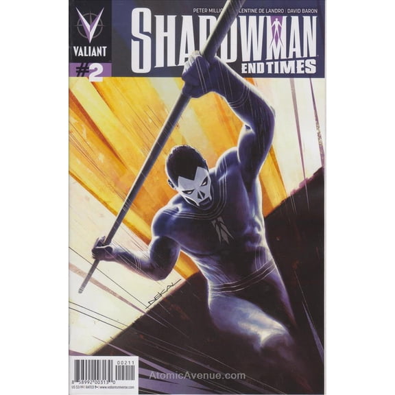 Shadowman: End Times #2 VF ; Valiant Comic Book