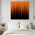 thumbnail image 2 of Wall Art Prints, Burnt Orange Black Ombre Framed Canvas Prints for Bedroom Living Room Bathroom Office, Modern Abstract Striped Gradient Gallery Wrap Wall Art Poster for Gifts Home Decor 24"x24", 2 of 9