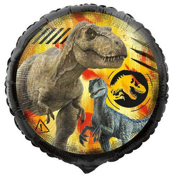 18 inch Jurassic World 3 Foil Mylar Balloon - Party Supplies Decorations