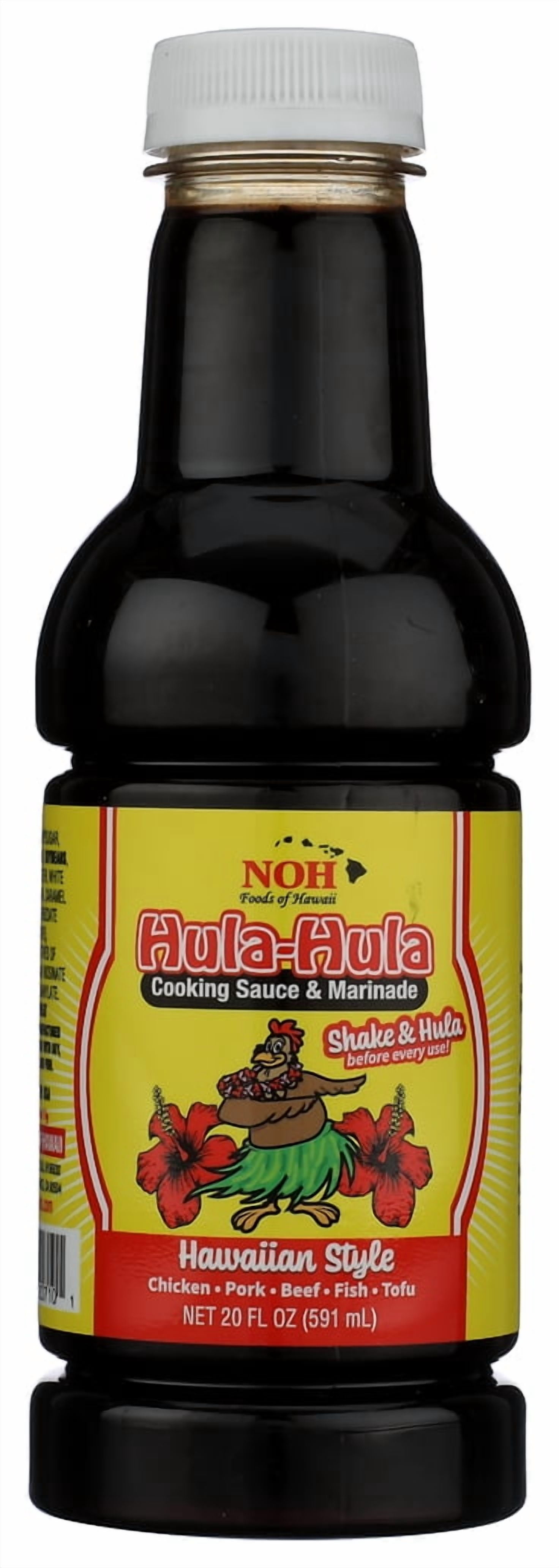 (6 pack) NOH Hula-Hula Cooking Sauce & Marinade 20 fl oz