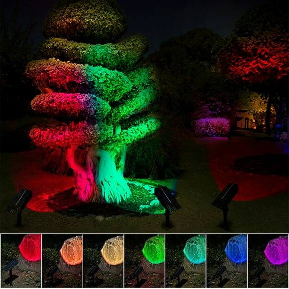TIMIFIS Courtyard Landscape Lights Outdoor LED Garden Courtyard Lighting Tree Decoration and Floor Insertion Lights Sports Accessories