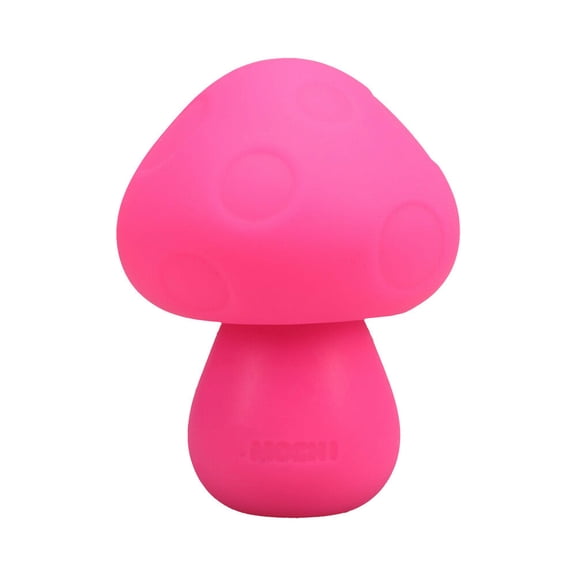 Doc Johnson Mochi Mushroom Vibe 10 Function Silicone Rechargeable Clitoral Vibrator, Pink