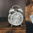 thumbnail image 1 of Reloj despertador analógico silencioso Macarena Esfera luminosa para habitación de niños mesita de noche, 1 of 8