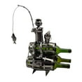 thumbnail image 2 of Three Star Import & Export ZB1400 16 x 8 in. Fisherman on 3 Barrels Wine Bottle Holder, 2 of 2