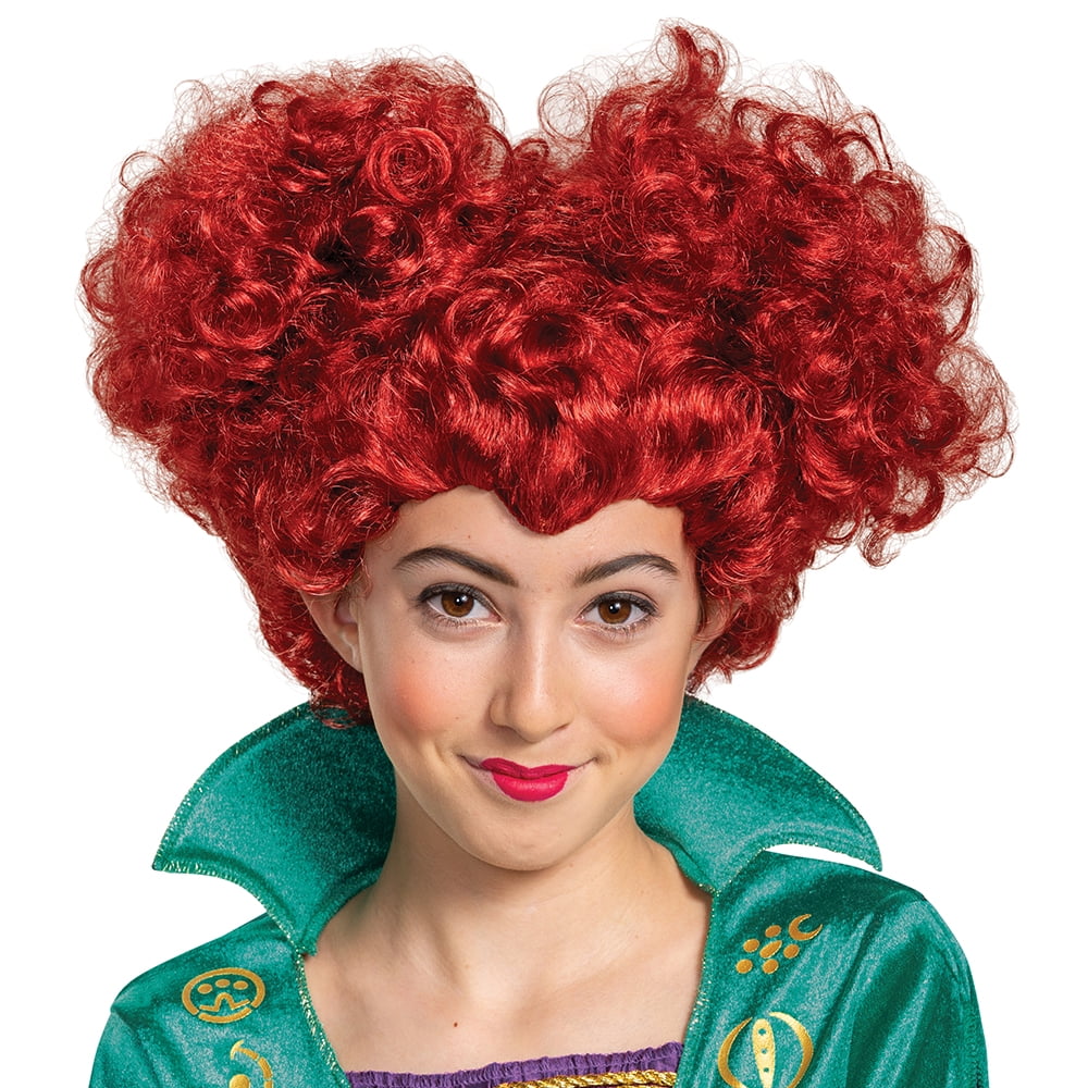 Disney's Hocus Pocus Girls Classic Wini Halloween Costume Wig Exclusive ...