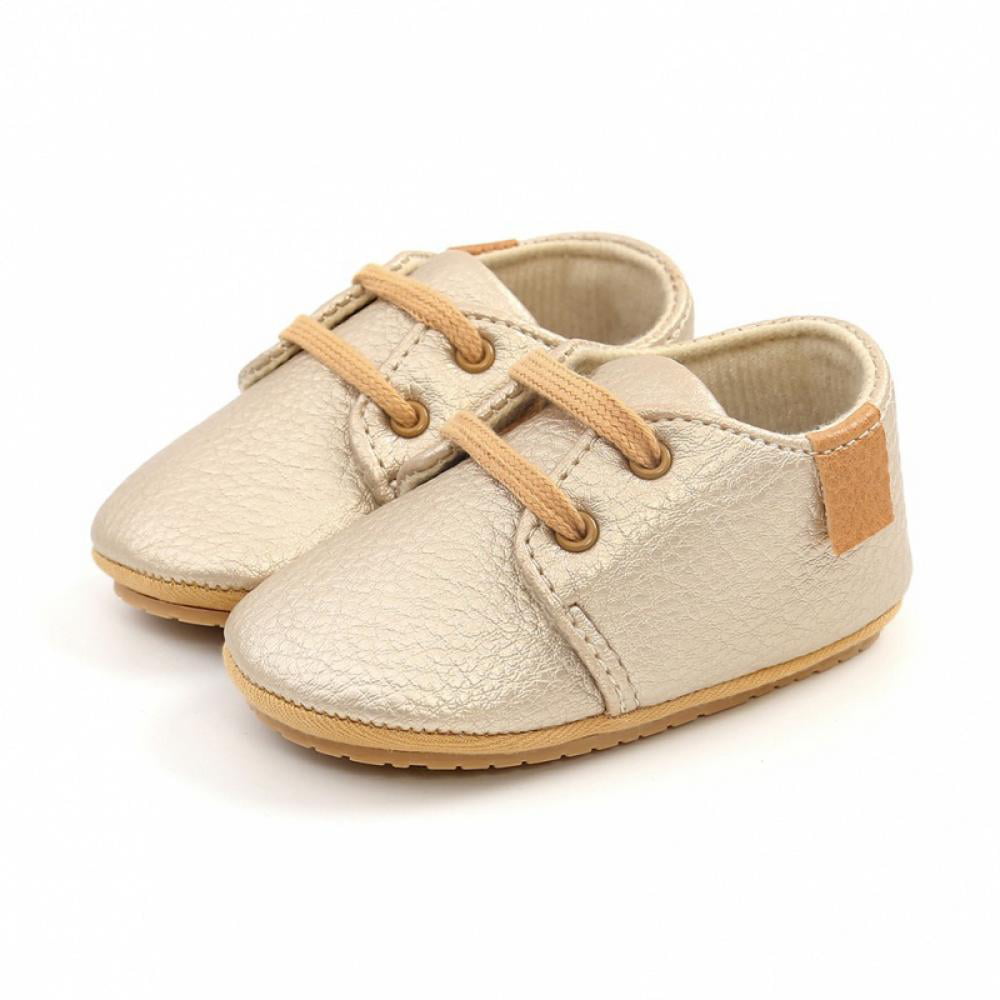 New Baby Shoes Boys Girls Infant Toddler Moccasin Crib Soft Sole Booties 0-3Y 