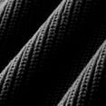 thumbnail image 6 of Men's Sweater Long Sleeve Quarter Button Stand Collar Solid Chunky Knit Pullover Tops Black L, 6 of 8