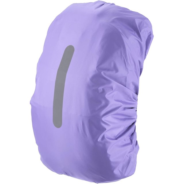 HUGFEGWE Housse de Sac à Dos Imperméable, Housse de Sac à Dos Antidérapante avec Sangle Réfléchissante Verticale pour Rester au Sec pour Randonnée, Camping, Chasse CA919-70156