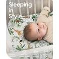 thumbnail image 2 of Pack N Play Sheets Fitted, TOTBASIC Ultra Soft Woodland Mini Crib Sheets, Premium Jersey Knit Pack and Play Sheets,Stretchy Neutral Play Yard Sheets for Pack and Play Mattress, 2 Pack (Animal Safari), 2 of 9