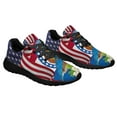 thumbnail image 6 of Memorial Day Pow Mia True Heroes You Are Not Forgotten Shoes Sneakers Black Size 6, 6 of 7