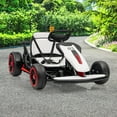 thumbnail image 3 of 24V Electric Kids Drift Go Kart – Ride-On Racing Toy with Dual Motors, 8.1 MPH Speed, 2-Speed Control for Boys and Girls 6+, 3 of 67