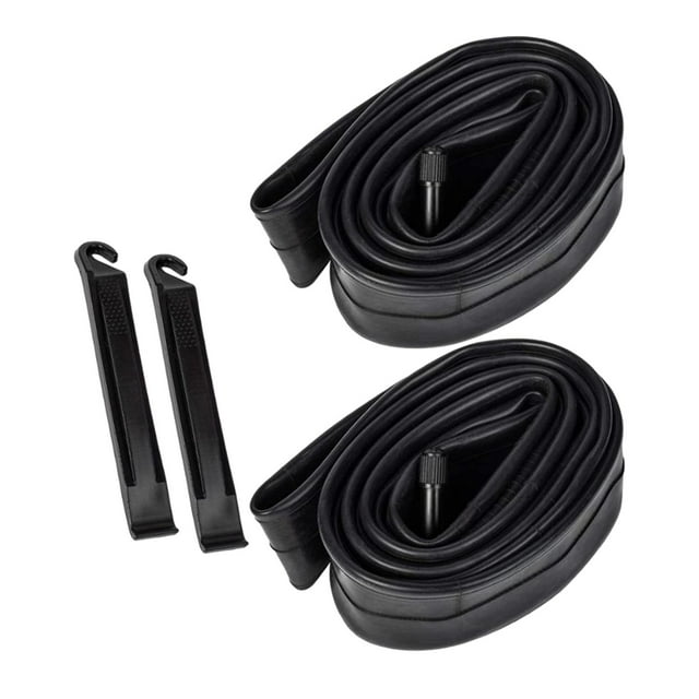 2Pcs Bike Inner Tube Butyl Inner Tube Bike Interior Bike Tires with Tire Levers 14inch